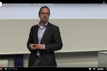 Vortrag von Prof. Dr. Christian Bauckhage