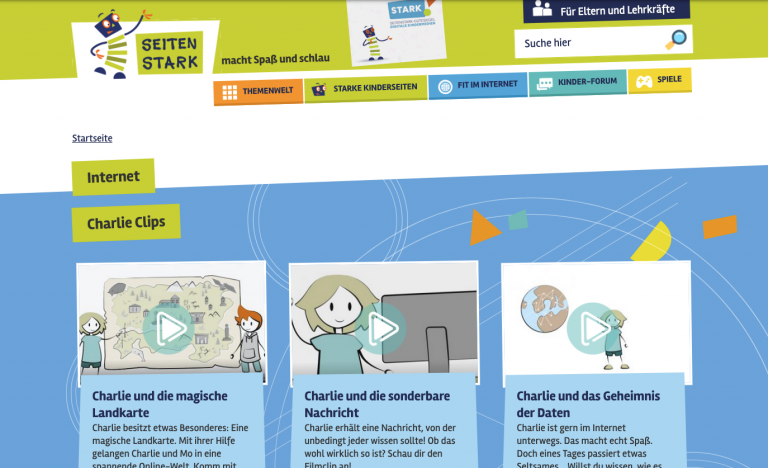 Seitenstark - Fit im Internet Screenshot