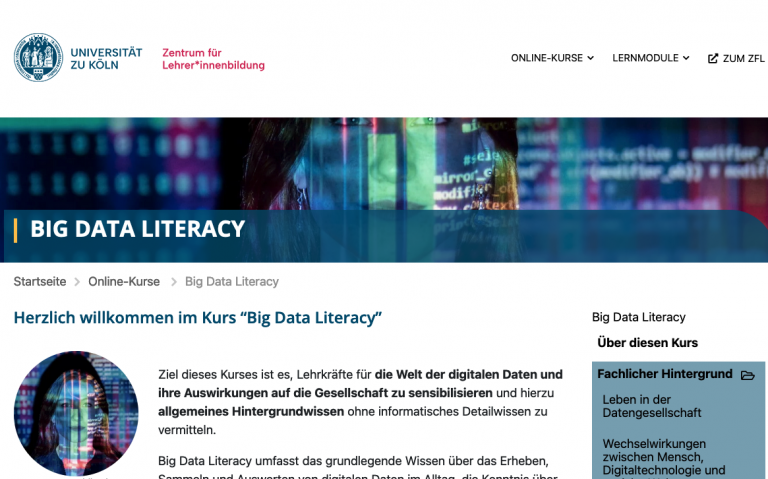 Kurs Big Data Literacy