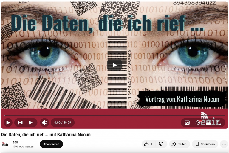 Die Daten, die ich rief... mit Katharina Nocun
