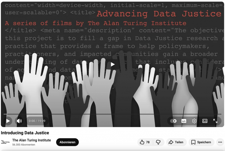 Introducing Data Justice