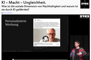 KI - Macht - Ungleichheit. Rainer Mühlhoff