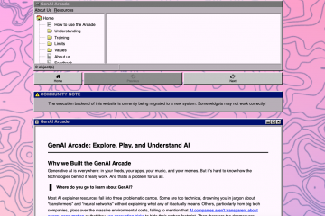 GenAI Arcade: Explore, Play, and Understand AI