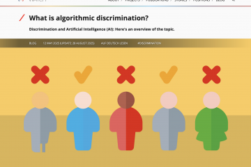 What is algorithmic discrimination?