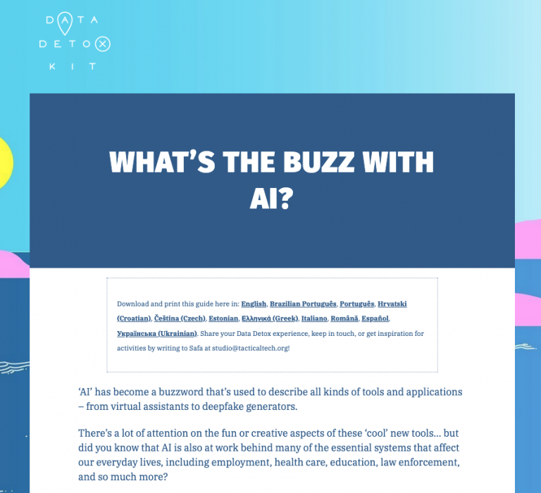 What's the buzz with AI?